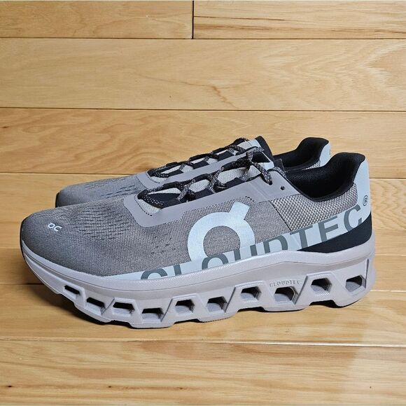 On Cloudmonster Cinder Fog Mens Running Shoe Sneaker - Picture 6 of 11